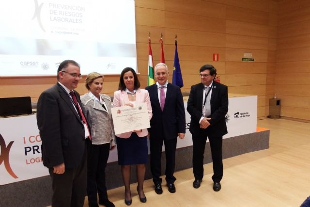 El ISSL  recoge la ´cruz de honor de la seguridad y salud en el trabajo´ - 1, Foto 1