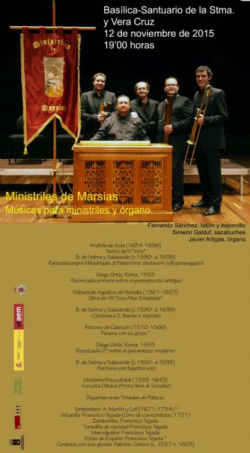 'Ministriles de Marsias' ofrece un concierto este jueves en la Basílica de la Vera Cruz - 1, Foto 1