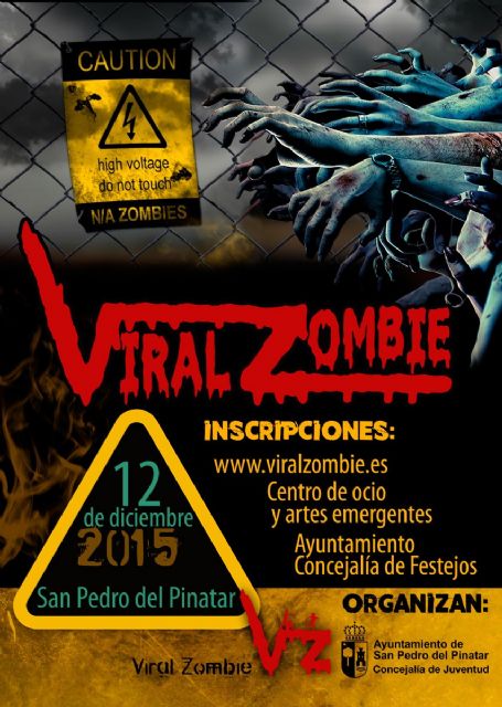 Una invasión zombie llegará a San Pedro del Pinatar el próximo 12 de diciembre - 1, Foto 1