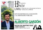Alberto Garzn participa este jueves en un acto pblico en La Merced