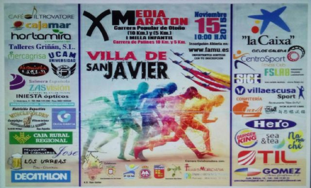 Este jueves, cierre de inscripciones para la Media Maratón Villa de San Javier - 1, Foto 1