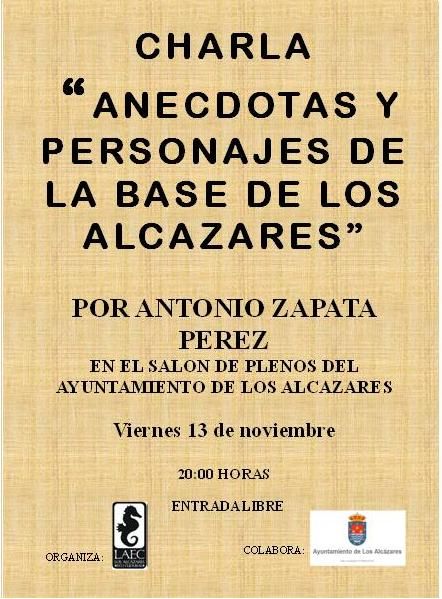 Anécdotas y personajes de la Base de Los Alcázares en el Salón de Plenos - 1, Foto 1