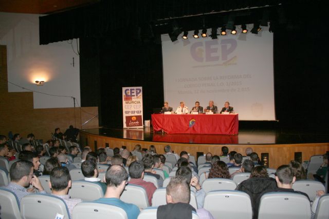 Comenzó la Jornada sobre la Reforma del Código Penal en Alcantarilla organizada por la Confederación Española de Policía (CEP) - 3, Foto 3