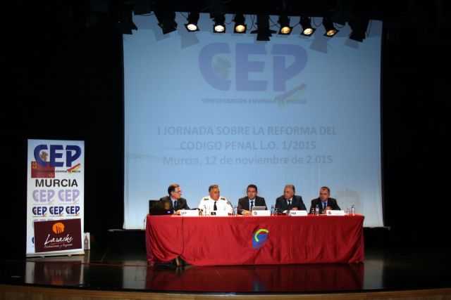 Comenzó la Jornada sobre la Reforma del Código Penal en Alcantarilla organizada por la Confederación Española de Policía (CEP) - 4, Foto 4