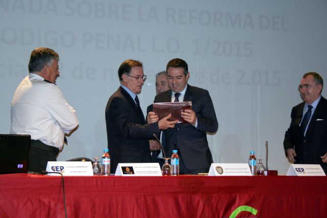 Comenzó la Jornada sobre la Reforma del Código Penal en Alcantarilla organizada por la Confederación Española de Policía (CEP) - 5, Foto 5