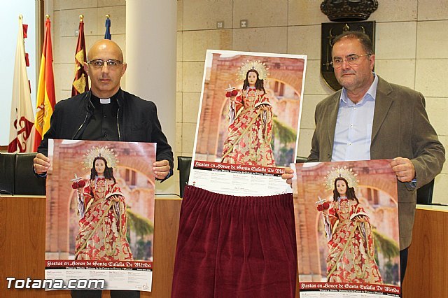Se presenta el programa de actividades religiosas de las fiestas patronales de Santa Eulalia´2015, Foto 1