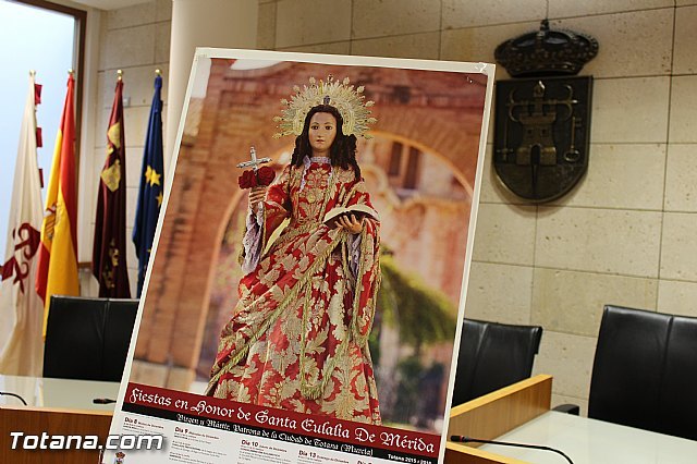 Se presenta el programa de actividades religiosas de las fiestas patronales de Santa Eulalia´2015, Foto 4