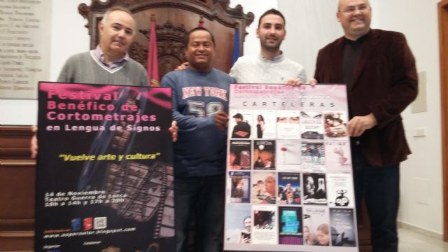 El I Festival de Cortometrajes en Lenguaje de Signos de Lorca proyectará 20 títulos mañana en el Teatro Guerra - 1, Foto 1