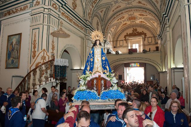 Cientos de fieles acompañan a la Virgen del Milagro hasta Mazarrón - 3, Foto 3