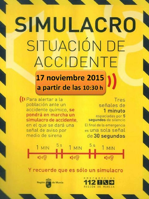 Emergencias realiza este martes un simulacro de accidente en el Valle de Escombreras - 1, Foto 1