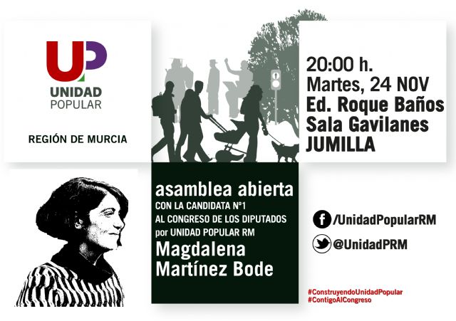 Unidad Popular se presentará en Jumilla en Asamblea Abierta - 1, Foto 1