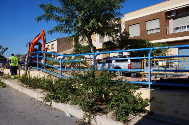 Arrancan las obras de rehabilitación del parque de La Media Legua torreña - 3, Foto 3
