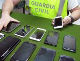 La Guardia Civil arresta a una quincena de personas en Jumilla por la sustraccin y comercializacin ilcita de telfonos mviles