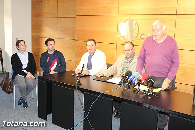 Rueda de prensa plataforma de afectados por la lnea de alta tensin - 1