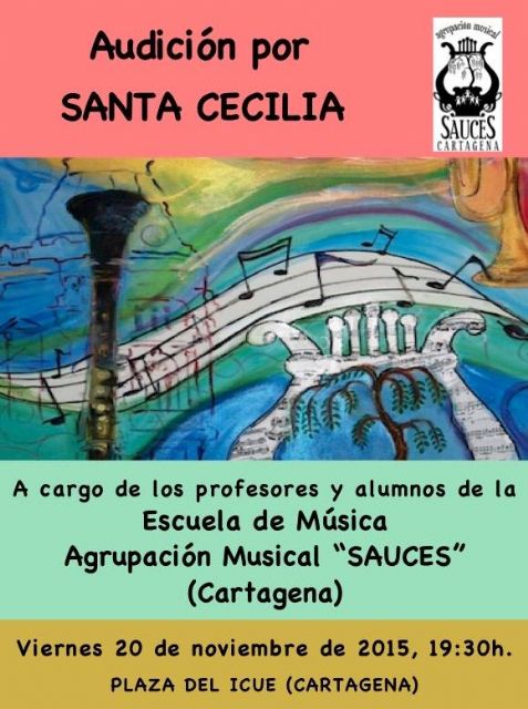 La Agrupación Musical Sauces celebrará la festividad de Santa Cecilia con numerosas actividades - 2, Foto 2