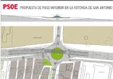 El PSOE solicita a la CARM que incluya en los Presupuestos de 2016 el proyecto con el que acabar con los colapsos de trfico en San Antonio