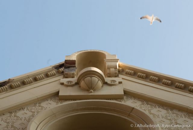 La caída de unos cascotes obliga a balizar la Iglesia de Santo Domingo - 4, Foto 4