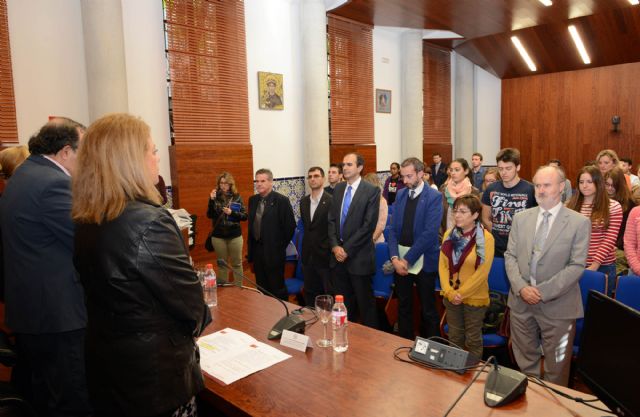 El rector Orihuela transmite la condolencia de la Universidad de Murcia por los atentados de Francia - 1, Foto 1