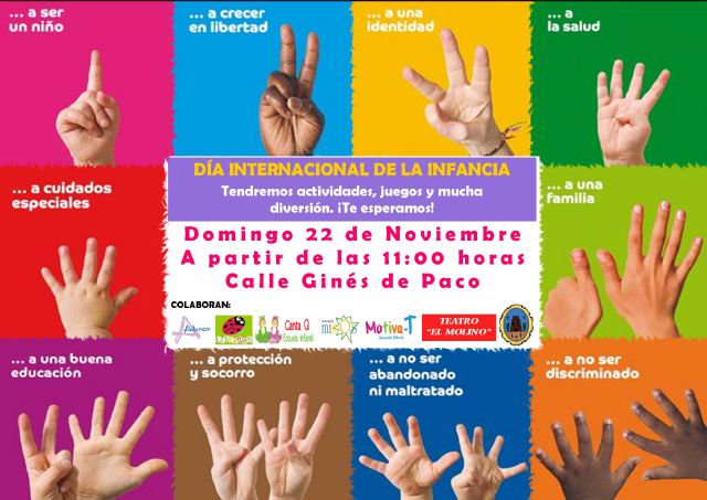Organizados varios actos para conmemorar el Día Internacional de los Derechos del Niño - 2, Foto 2