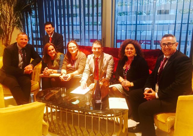 San Javier se promociona como destino para el turismo de cruceros en la Cruise Summit de Madrid - 1, Foto 1