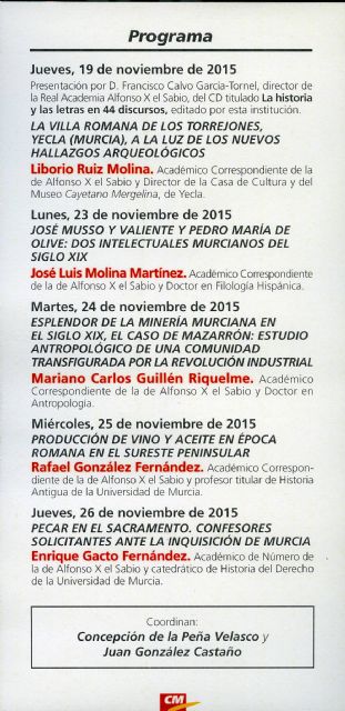 El esplendor minero de Mazarrón estará presente en el ciclo de conferencias de la Real Academia Alfonso X el Sabio - 1, Foto 1