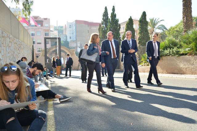 El presidente de la Comunidad destaca a la UPCT como «ejemplo de buen hacer» para el futuro de la Región - 1, Foto 1