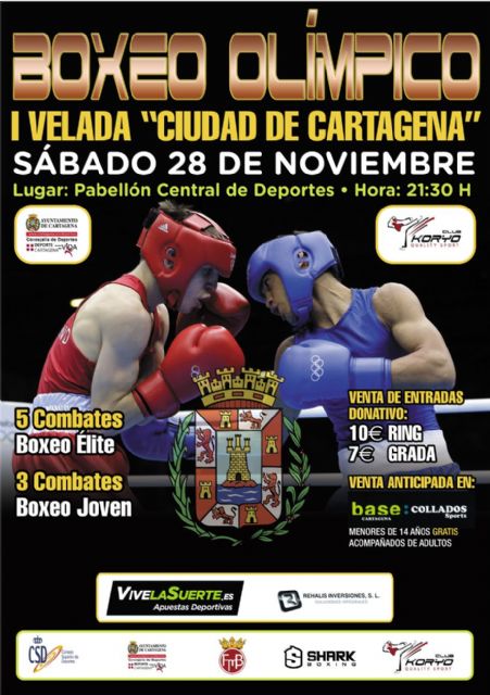 Boxeo Olímpico con 16 púgiles, el sábado 28 en el Pabellón de Deportes - 1, Foto 1