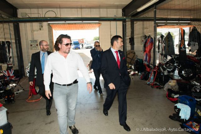 El alcalde visita el Circuito de Velocidad - 1, Foto 1