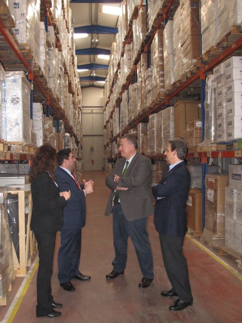 Visita a la base logística del Grupo Caliche en San Javier - 1, Foto 1