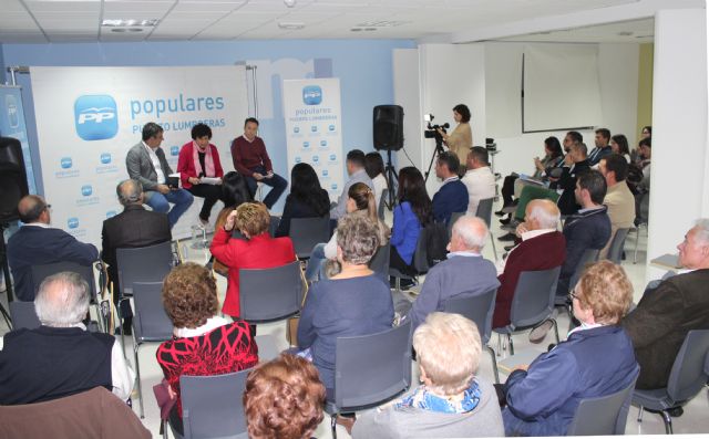 Encuentro de afiliados y simpatizantes del PP de Puerto Lumbreras con Juan María Vázquez y Fulgencio Gil - 1, Foto 1