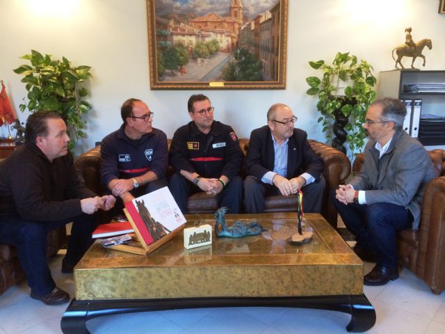El alcalde de Caravaca se reunió con el nuevo gerente del consorcio de extinción de incendios - 1, Foto 1