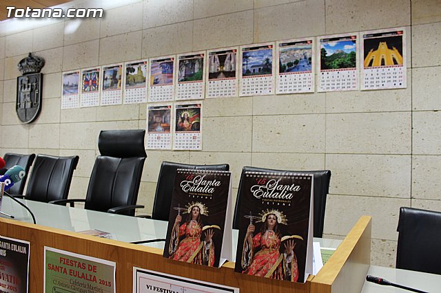 Se presentan las fiestas patronales de Santa Eulalia2015 con una amplia y variada oferta de actividades para todos los pblicos, que se concentrarn entre el 4 y el 13 de diciembre - 1