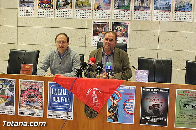 Se presentan las fiestas patronales de Santa Eulalia2015 con una amplia y variada oferta de actividades para todos los pblicos, que se concentrarn entre el 4 y el 13 de diciembre - 3