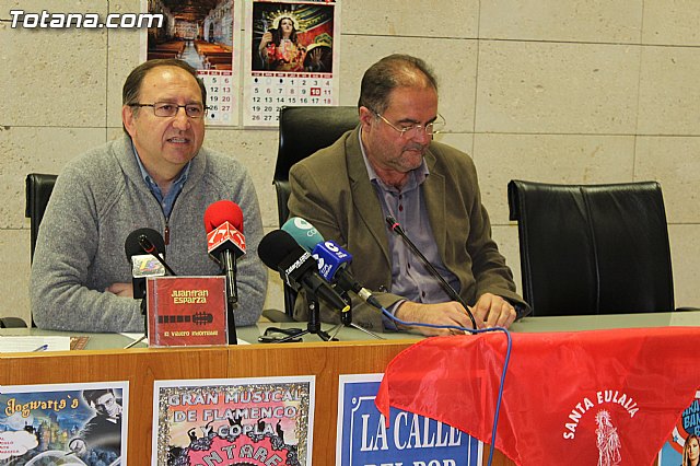 Se presentan las fiestas patronales de Santa Eulalia2015 con una amplia y variada oferta de actividades para todos los pblicos, que se concentrarn entre el 4 y el 13 de diciembre - 4