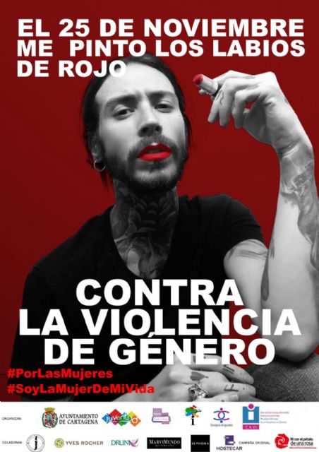 Labios rojos contra la violencia de género - 2, Foto 2