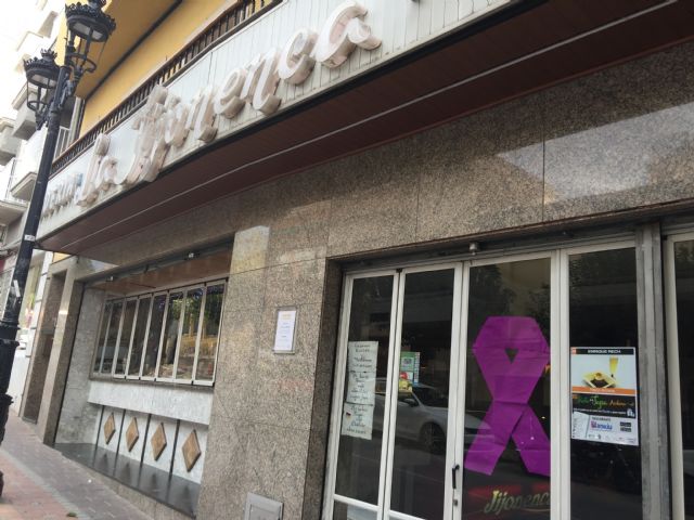 Los comercios y edificios públicos de Archena, contra la violencia de género - 2, Foto 2