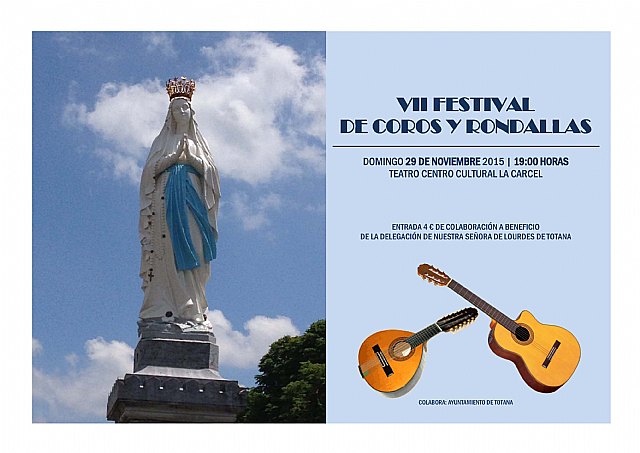 El VII Festival de Coros y Rondallas, a beneficio de la delegación de Nuestra Señora de Lourdes, se celebra este domingo - 2, Foto 2