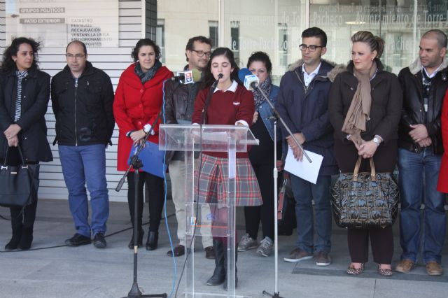 Los jóvenes pachequeros han alzado su voz en la Campaña de sensibilización para la eliminación de la violencia contra las mujeres - 1, Foto 1