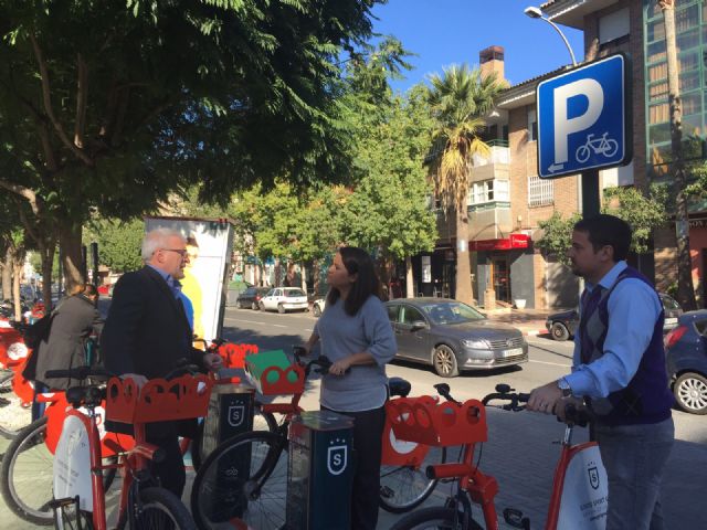 La Mancomunidad de la Ribera Alta de Valencia se interesa por la Oficina de la Bicicleta de Murcia y MUYBICI - 1, Foto 1