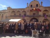 Lorca guarda silencio en memoria de las víctimas en el Día Internacional contra la violencia de género
