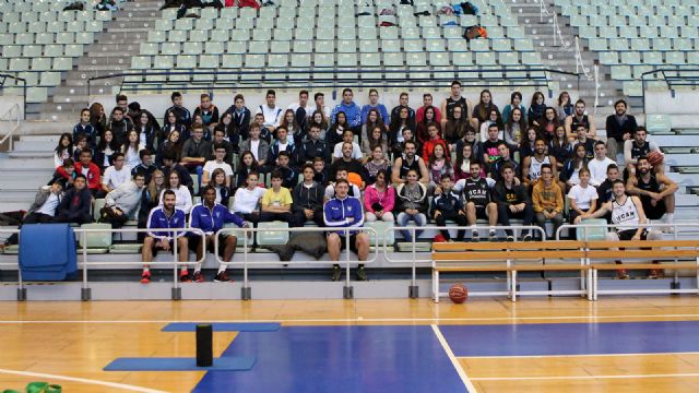 El Colegio Majal Blanco visita al UCAM Murcia CB - 1, Foto 1