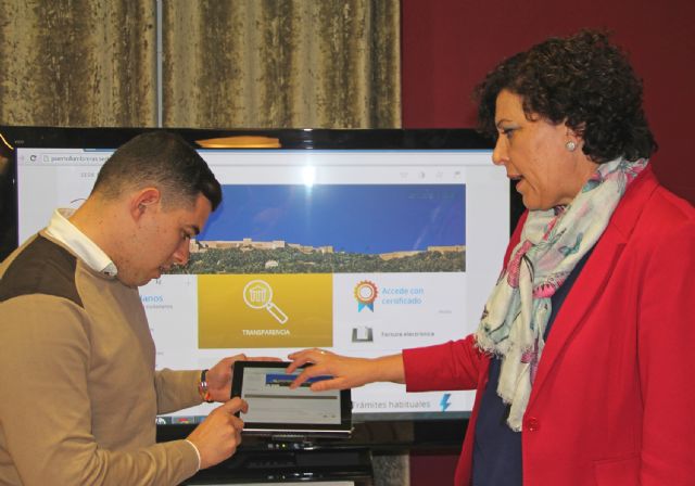Presentan un nuevo portal de transparencia para acercar la política municipal a los ciudadanos de Puerto Lumbreras - 2, Foto 2
