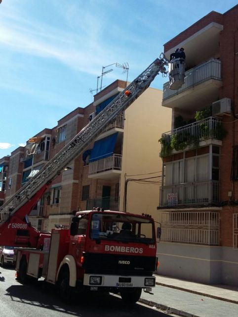 Rescatado del balcón de una vivienda un gato muerto por abandono - 1, Foto 1
