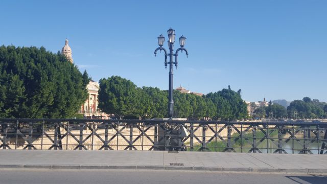 Cultura obliga al Ayuntamiento a atender la denuncia de Huermur y retirar los maceteros del Puente Viejo - 4, Foto 4