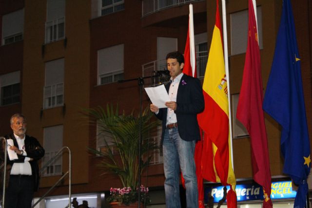 El entrenador de ElPozo Murcia Fútbol Sala, Duda, leyó en Alcantarilla el Manifiesto en el Día Internacional para eliminación de la Violencia de Género - 1, Foto 1