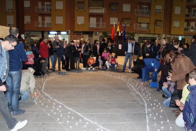El entrenador de ElPozo Murcia Fútbol Sala, Duda, leyó en Alcantarilla el Manifiesto en el Día Internacional para eliminación de la Violencia de Género - 3, Foto 3