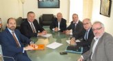 El consejero de Fomento invita a los empresarios de los polgonos industriales de la comarca de Cartagena a impulsar la ZAL