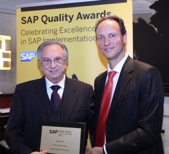 Grupo Fuertes, Oro en los SAP Quality Awards, Foto 1