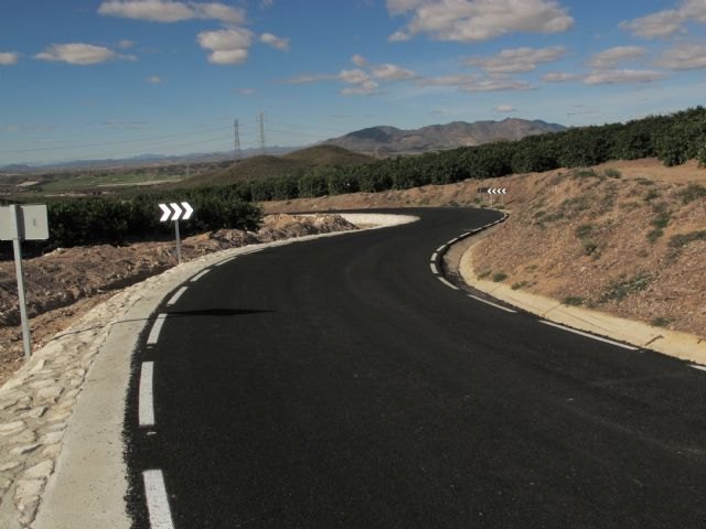 Fomento finaliza la mejora de la carretera que enlaza Pozo Higuera y la autovía Lorca-Águilas - 1, Foto 1