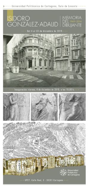 La sala levante de la UPCT acoge la obra del dibujante cartagenero, Isidoro González-Adalid - 2, Foto 2